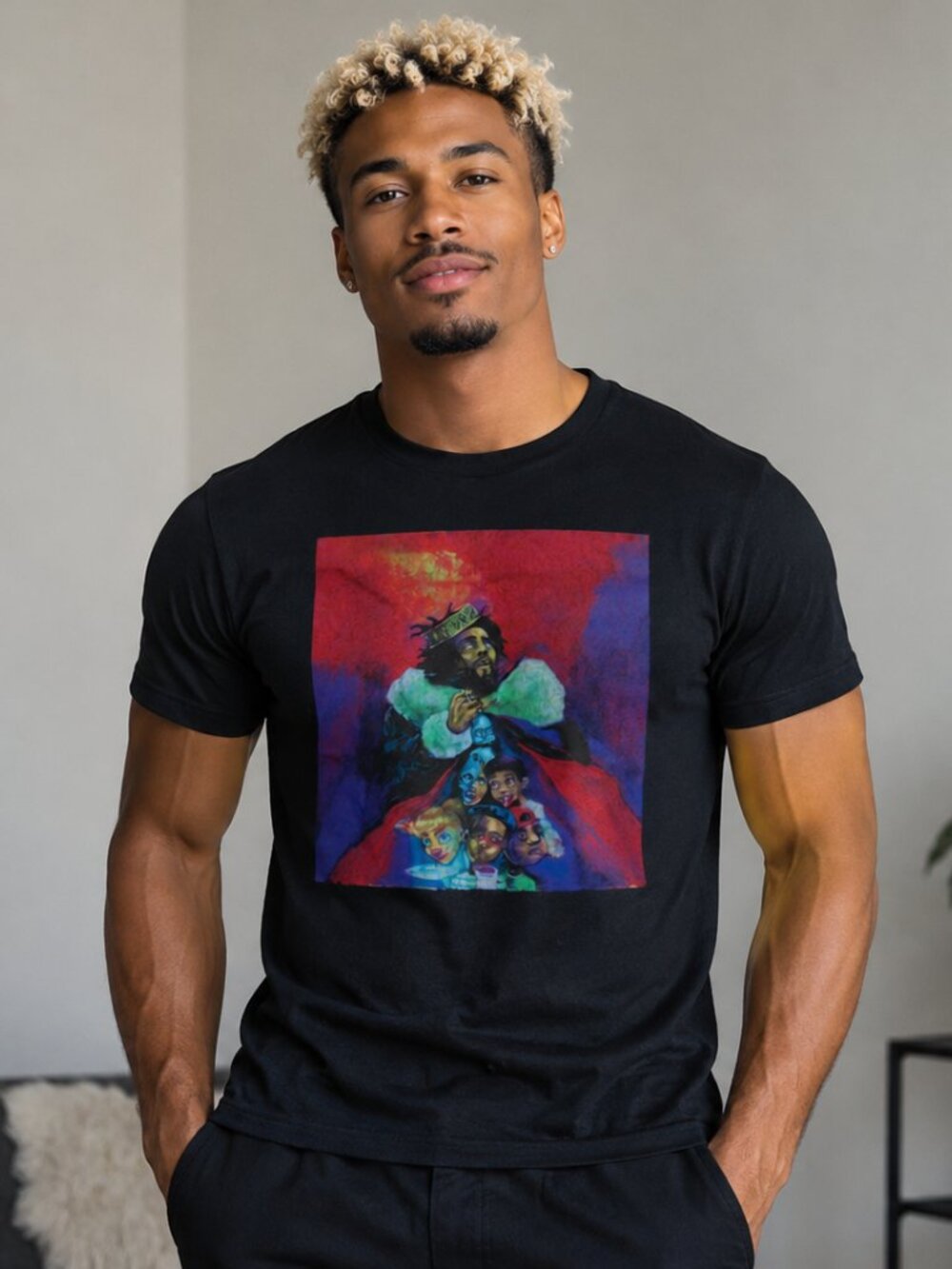 J. Cole KOD 2018 Concert Tour T Shirt Small